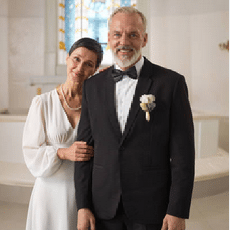 Couple mariage après 50 ans