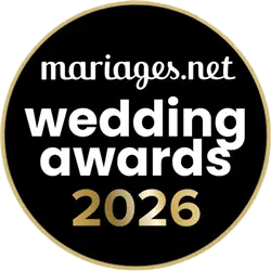 Badge Wedding Awards 2026 mariages.net